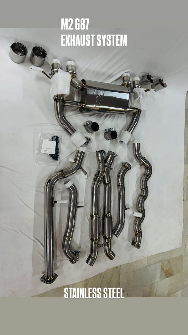 M2 G87 EXHAUST SETUP