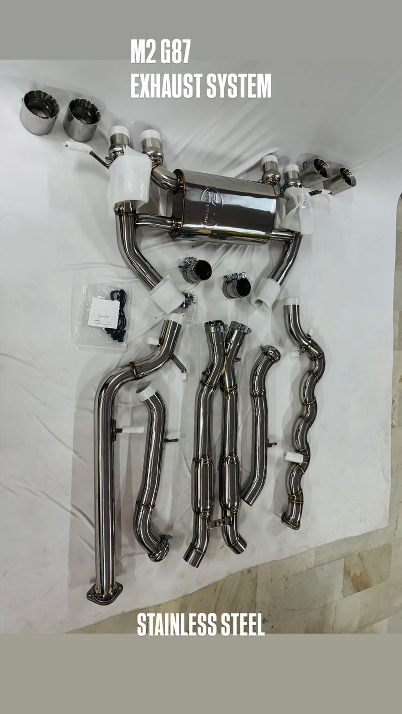M2 G87 EXHAUST SETUP